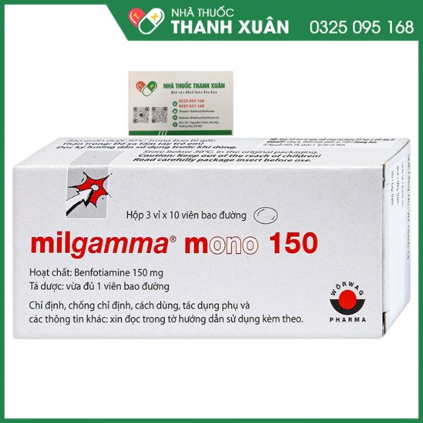 Milgamma mono - Điều trị viêm đa dây thần kinh do đái tháo đường